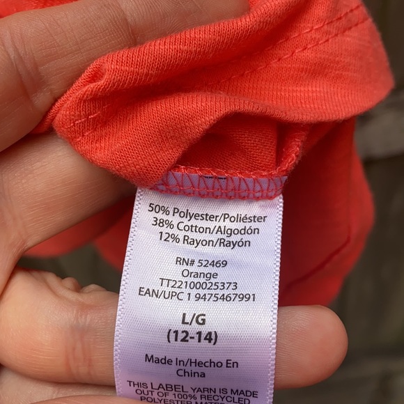 Time and Tru high low tee sz. L - Picture 3 of 4